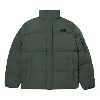 Куртка logo down jacket 'green' The North Face, зеленый