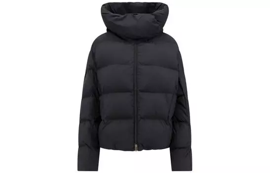 Куртка Logo patch Padded Jacket PINKO, черный