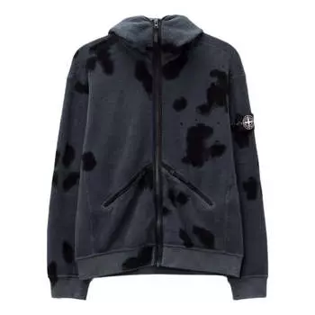 Куртка logo sleeve zip jacket 'grey' Stone Island, серый