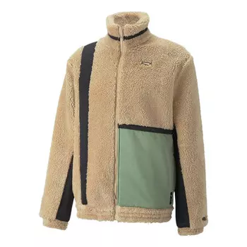 Куртка logo winterized ralph jacket 'green' Puma, коричневый