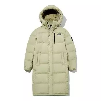 Куртка long down jacket 'beige' The North Face, бежевый