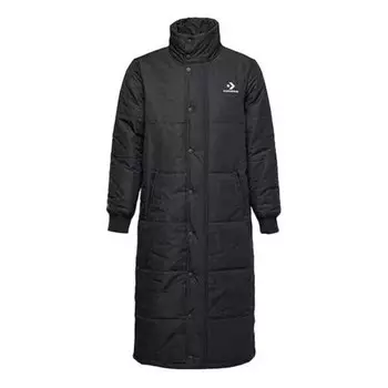 Куртка long down jacket 'black' Converse, черный