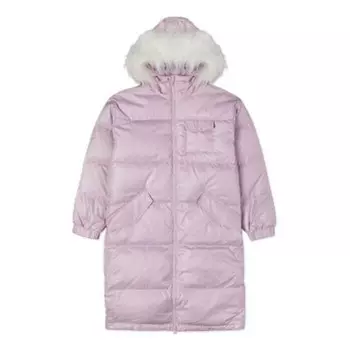 Куртка long down jacket 'pink' Converse, розовый