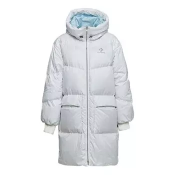 Куртка long down jacket 'white' Converse, белый