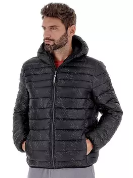 Куртка Lotto BOMBER CORTINA IV HD PAD PRT PL, черный