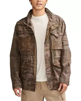 Куртка Lucky Brand Patchwork Camo Field, цвет Camo Multi