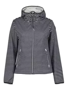 Куртка Luhta softshell, с капюшоном, с капюшоном, синий