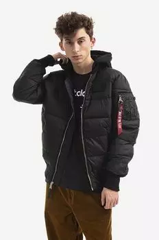 Куртка МА-1 Alpha Industries, черный
