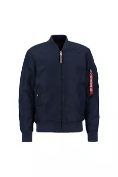 Куртка ма-1 вф 59 длинная Alpha Industries, синий