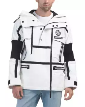 Куртка Made In Italy с графическим рисунком Globe Burberry, белый