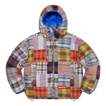 Куртка madras reversible windstopper puffer jacket 'multi-color' Supreme, мультиколор