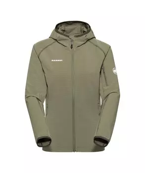 Куртка Madris Light ml с капюшоном Mammut, зеленый