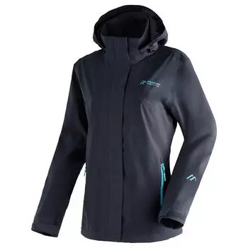 Куртка Maier Sports Metor Rec W Full Zip Rain, черный
