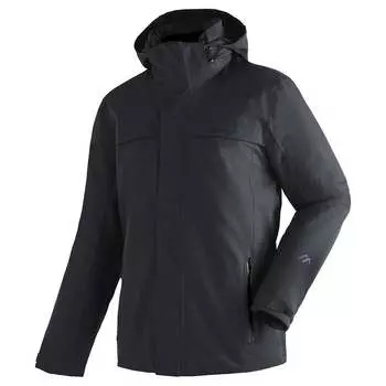 Куртка Maier Sports Peyor M Full Zip Rain, черный