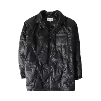 Куртка Maison Margiela Quilted Nylon 'Black', черный