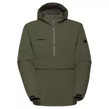 Куртка Mammut Anorak Hiking Windbreaker, зеленый