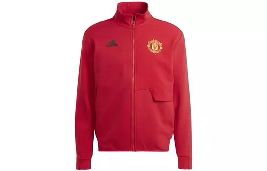 Куртка Manchester United мужская красная Adidas, красный