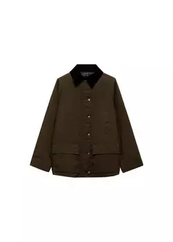 Куртка MANGO Between-Season Niagara, темно-коричневый