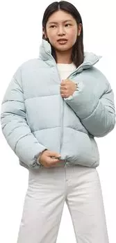 Куртка Mango Charlie Quilted Jacket, синий