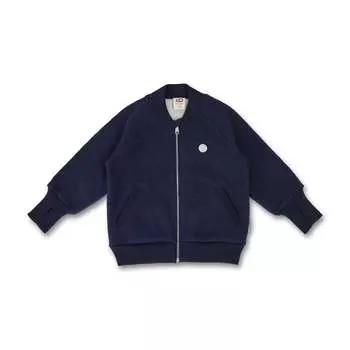 Куртка MANITOBER Wollwalk Bomber Jacke, темно синий