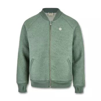 Куртка MANITOBER Wollwalk Bomber Jacke, зеленый