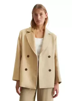 Куртка Marc O'Polo для отдыха на открытом воздухе "из смесовой шерсти", коричневый