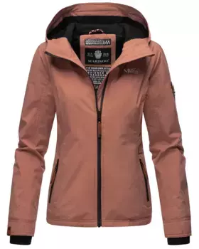 Куртка Marikoo Outdoor "Blackberry", спортивная переходная куртка с капюшоном, терракотовый