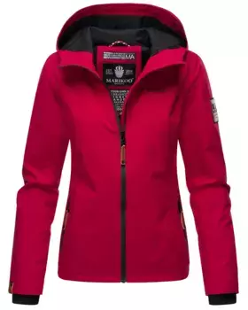 Куртка Marikoo Outdoor "Blackberry", спортивная переходная куртка с капюшоном, фуксия
