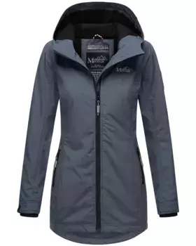 Куртка Marikoo Outdoor "Honeyberry", спортивная переходная куртка с капюшоном, синий