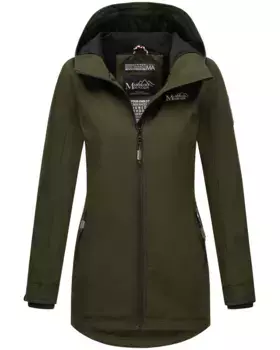 Куртка Marikoo Outdoor "Honeyberry", спортивная переходная куртка с капюшоном, оливковый
