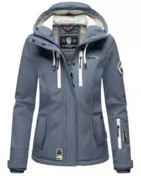 Куртка Marikoo Softshell "Little Zicke", спортивная функциональная куртка, синий