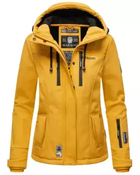 Куртка Marikoo Softshell "Little Zicke", спортивная функциональная куртка, цвет Amber Yellow