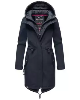 Куртка Marikoo Softshell "Mountain Presanella" с двойным воротником, цвет морской волны