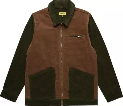 Куртка Market Color Block Corduroy Jacket 'Brown/Green', коричневый
