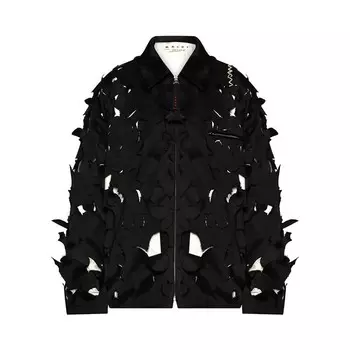 Куртка Marni Bomber Jacket Black, черный