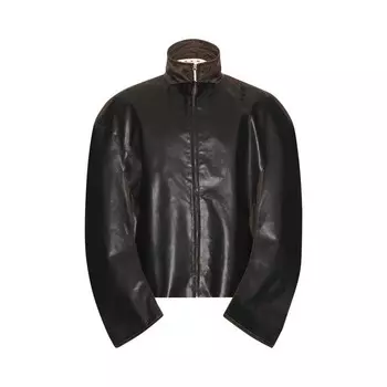 Куртка Marni Nylon Twill Bonded Jacket Mocha/Black, коричневый