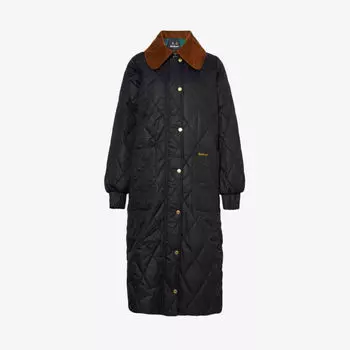 Куртка Marsett Re-Engineered из переработанного полиэстера Barbour, черный