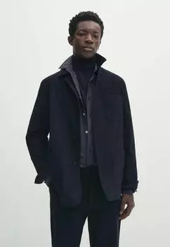 Куртка Massimo Dutti, цвет blue black denim