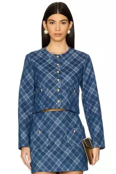 Куртка Maven Amanda Uprichard, argyle denim
