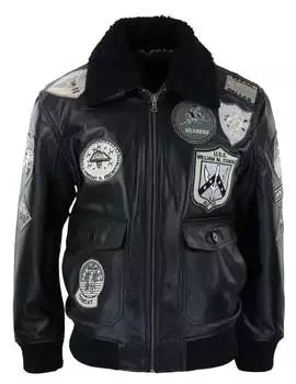 Куртка Maverick Pilot Bomber TruClothing, черный