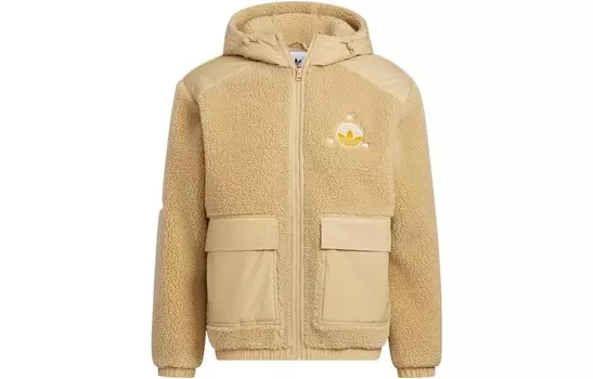 Куртка Mc Sherpa унисекс желтая Adidas Originals, желтый
