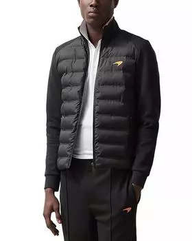 Куртка McLaren Speedmark Regular Fit Mayer с утепленной стежкой REISS, черный