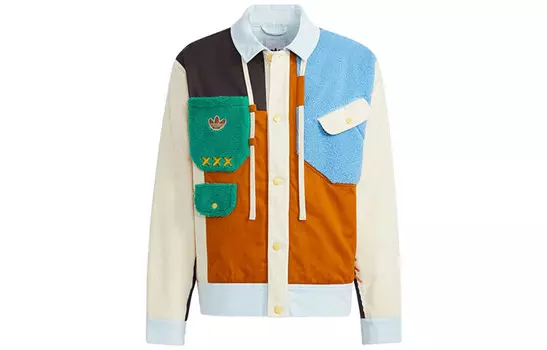 Куртка Melting Sadness X унисекс многоцветная Adidas Originals, цвет Multicolor