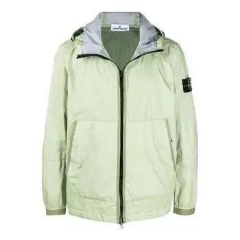 Куртка membrana light jacket 'light green' Stone Island, зеленый