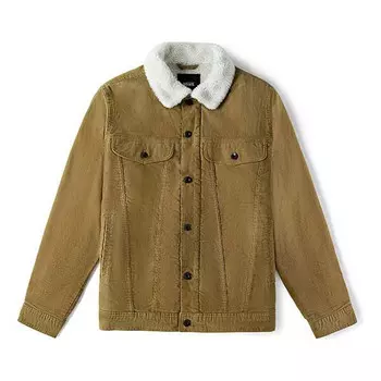 Куртка men's athleisure casual sports jacket yellow Vans, желтый
