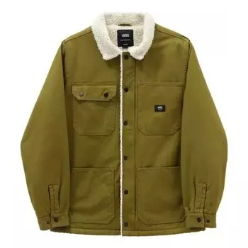 Куртка men's casual cargo lapel jacket green Vans, зеленый
