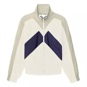 Куртка Men's KENZO SS21 Colorblock Zipper Jacket Light Brown, цвет tan