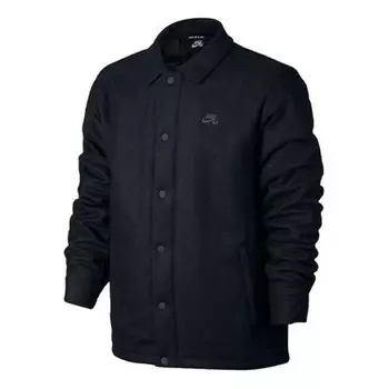 Куртка men's solid color stay warm casual jacket Nike, черный