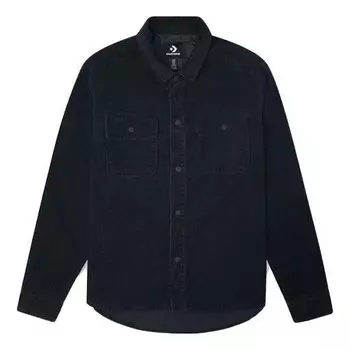 Куртка men's sports cargo corduroy shirt jacket black Converse, черный