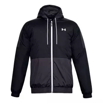 Куртка men's sportstyle insulate training sports jacket black Under Armour, черный